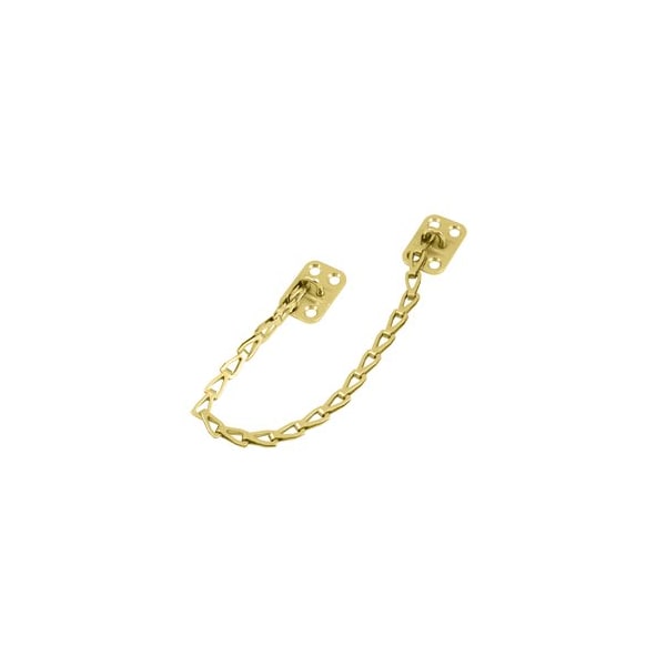 Polished Brass 13-1/8 Transom Chain, 10PK
